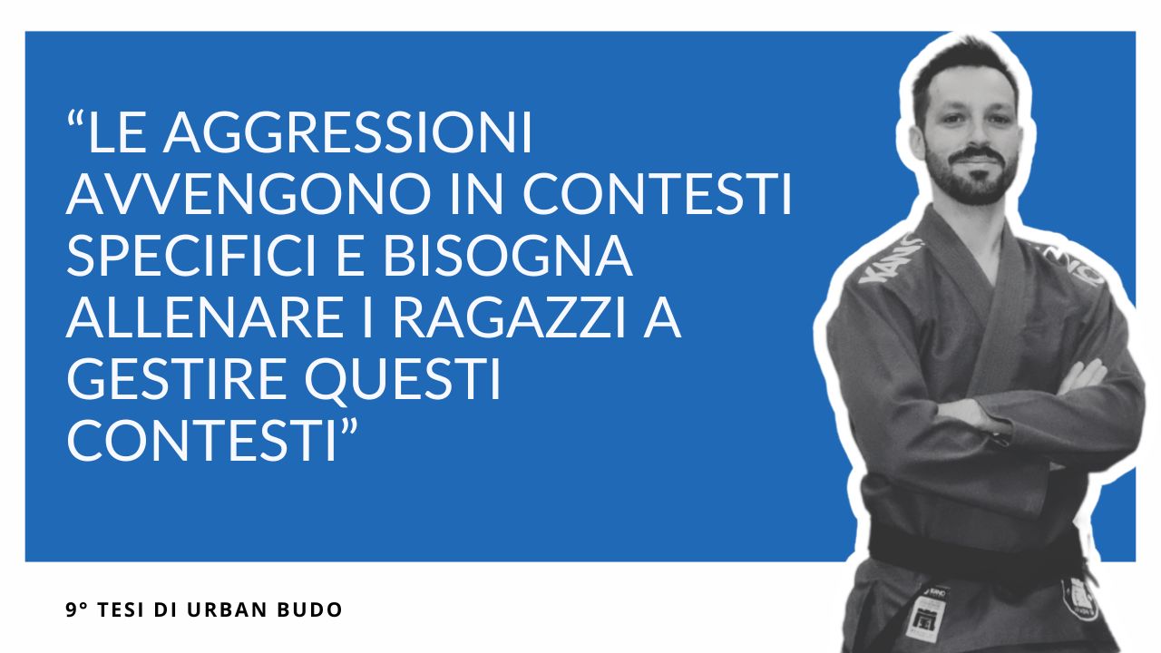 Le aggressioni avvengono in contesti specifici e bisogna insegnare ai ragazzi a gestire questi contesti